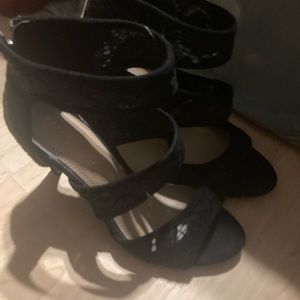 Kelly and Katie high heels